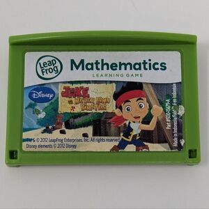 LeapFrog Explorer Pad Game Jake vs the Neverland Pirates Math Disney